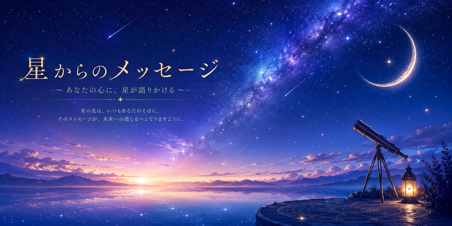 星からのメッセージ